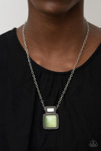 Load image into Gallery viewer, Ethereally Elemental - Green Necklace - Sabrina&#39;s Bling Collection