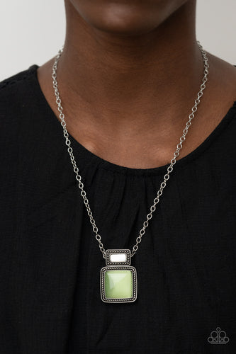 Ethereally Elemental - Green Necklace - Sabrina's Bling Collection
