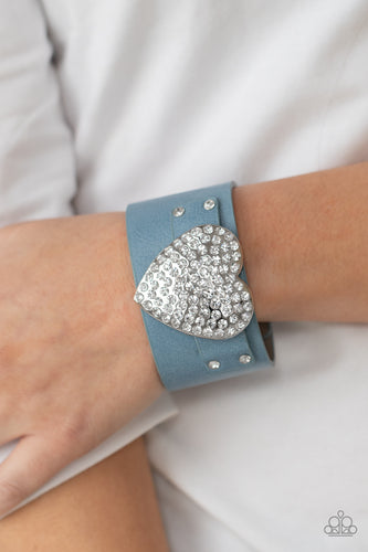 Flauntable Flirt - Blue Bracelet - Sabrina's Bling Collection