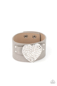 Flauntable Flirt - Silver Bracelet - Sabrina's Bling Collection