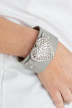 Load image into Gallery viewer, Flauntable Flirt - Silver Bracelet - Sabrina&#39;s Bling Collection