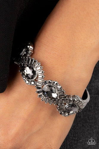 For the Win - Silver Hematite Bracelet - Sabrinas Bling Collection
