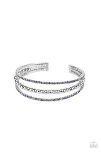 High-End Eye Candy - Blue Bracelet - Sabrina's Bling Collection