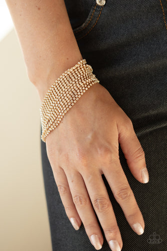 I Woke Up Like This - Gold Bracelet - Sabrina's Bling Collection