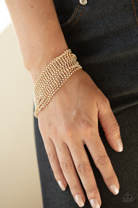 I Woke Up Like This - Gold Bracelet - Sabrina's Bling Collection