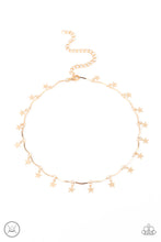 Load image into Gallery viewer, Little Miss Americana - Gold Star Choker Necklace - Sabrina&#39;s Bling Collection