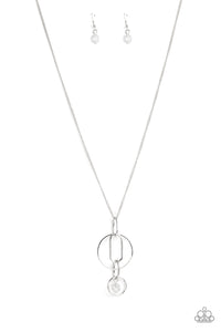 Park Avenue Palace - White Necklace - Sabrina's Bling Collection