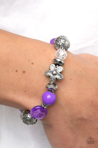 Pretty Persuasion - Purple Bracelet - Sabrina's Bling Collection