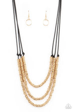 Load image into Gallery viewer, RING to Reason - Gold Necklace - Sabrina's Bling Collection