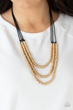 Load image into Gallery viewer, RING to Reason - Gold Necklace - Sabrina's Bling Collection