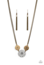 Load image into Gallery viewer, Shine Your Light - Brass Inspirational Necklace - Sabrinas Bling Collection