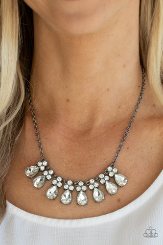 Sparkly Ever After - Black Necklace - Sabrina's Bling Collection