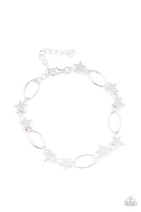 Stars and Sparks - Silver Bracelet - Sabrina's Bling Collection