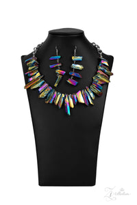Charismatic Oil Spill Necklace Zi Collection Paparazzi Jewelry