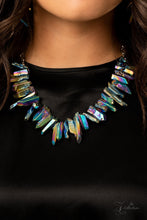 Load image into Gallery viewer, Charismatic Oil Spill Necklace Zi Collection Paparazzi Jewelry