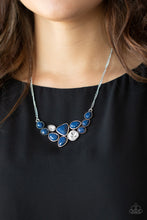 Load image into Gallery viewer, Breathtaking Brilliance - Blue Necklace Paparazzi Accessories - Sabrina&#39;s Bling Collection