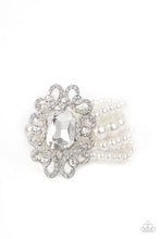 Load image into Gallery viewer, Rule The Room - White Necklace Paparazzi Accessories - Sabrina&#39;s Bling Collection