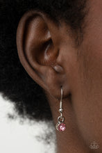 Load image into Gallery viewer, A Mothers Heart - Pink &quot;Mom&quot; Heart Necklace - Sabrina&#39;s Bling Collection