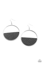 Load image into Gallery viewer, Animal Aesthetic - Black Earrings - Sabrina&#39;s Bling Collection