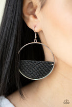 Load image into Gallery viewer, Animal Aesthetic - Black Earrings - Sabrina&#39;s Bling Collection