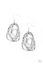 Load image into Gallery viewer, Artisan Relic - Silver Earrings - Sabrina&#39;s Bling Collection