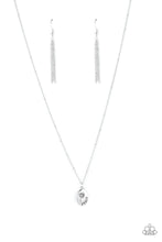 Load image into Gallery viewer, Be The Peace You Seek - Silver Necklace - Sabrina&#39;s Bling Collection