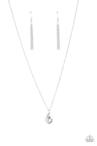 Be The Peace You Seek - Silver Necklace - Sabrina's Bling Collection