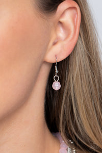 Boardwalk Babe - Pink Necklace - Sabrinas Bling Collection