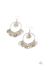 Load image into Gallery viewer, Cabana Charm - Silver Earrings - Sabrina&#39;s Bling Collection