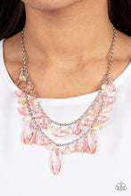 Load image into Gallery viewer, Candlelit Cabana - Pink Necklace - Sabrina&#39;s Bling Collection