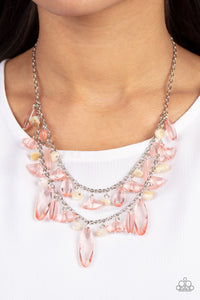 Candlelit Cabana - Pink Necklace - Sabrina's Bling Collection