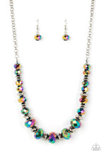 Load image into Gallery viewer, Cosmic Cadence - Multi Oil Spill Necklace - Sabrinas Bling Collection