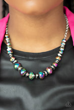 Load image into Gallery viewer, Cosmic Cadence - Multi Oil Spill Necklace - Sabrinas Bling Collection