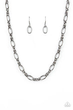 Load image into Gallery viewer, Defined Drama - Black Necklace - Sabrina&#39;s Bling Collection
