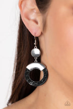 Load image into Gallery viewer, ENTRADA at Your Own Risk - Black Stone Earrings - Sabrinas Bling Collection