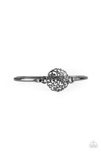 Filigree Fiesta - Black Bracelet - Sabrina's Bling Collection