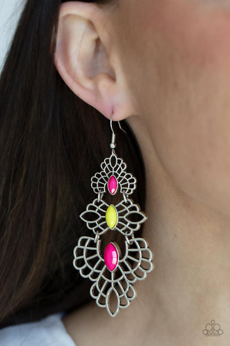 Flamboyant Frills - Mulit Earrings - Sabrina's Bling Collection