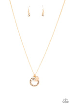 Load image into Gallery viewer, Full of Faith - Gold Necklace - Sabrina&#39;s Bling Collection