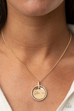 Load image into Gallery viewer, Glam-ma Glamorous - Gold &quot;Glamma&quot; Necklace - Sabrina&#39;s Bling Collection