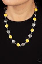 Load image into Gallery viewer, Harmonizing Hotspot - Yellow Necklace - Sabrina&#39;s Bling Collection