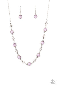 Inner Illumination - Purple Necklace - Sabrina's Bling Collection