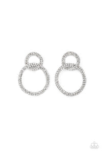 Intensely Icy - Black Earrings - December 2021 Life Of The Party - Sabrina's Bling Collection