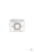 Load image into Gallery viewer, Lights, SELFIE, Action! - Silver Pleather Bracelet - Sabrinas Bling Collection