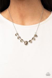Material Girl Glamour - Brown Necklace - Sabrina's Bling Collection
