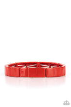 Load image into Gallery viewer, Material Movement - Red Bracelet - Sabrina&#39;s Bling Collection