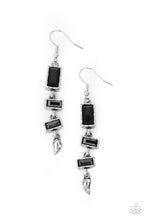 Load image into Gallery viewer, Modern Day Artifact - Black Earrings - Sabrina&#39;s Bling Collection