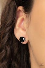 Load image into Gallery viewer, Modest Motivation - Black Earrings - Sabrina&#39;s Bling Collection