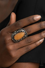 Load image into Gallery viewer, Mystical Mambo - Orange Ring - Sabrina&#39;s Bling Collection