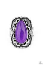 Load image into Gallery viewer, Mystical Mambo - Purple Ring - Sabrina&#39;s Bling Collection
