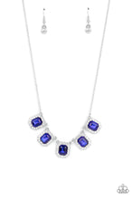 Load image into Gallery viewer, Next Level Luster - Blue Necklace - Sabrina&#39;s Bling Collection